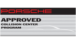 Gresham Certified Collision Repair porsche logo